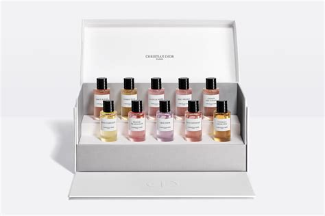 coffret parfum dior collection privée